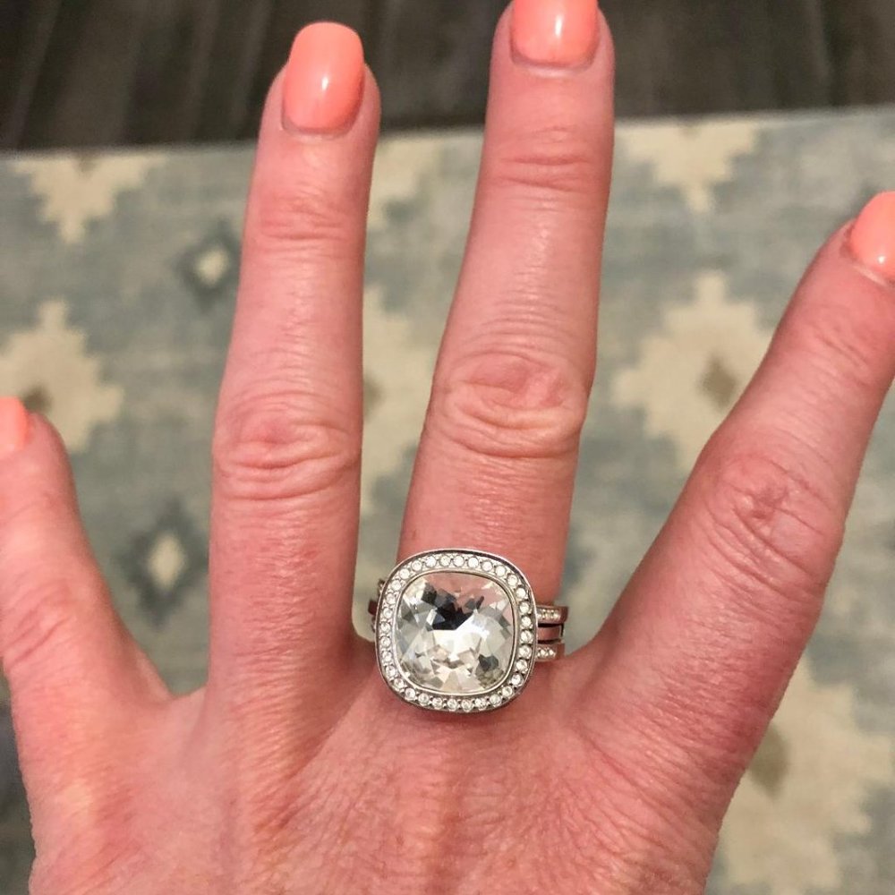 Swarovski Crystal Cocktail Ring